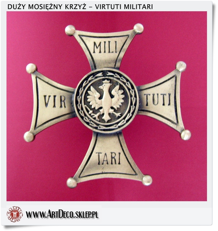  Krzyż Virtuti Militari na pomnik