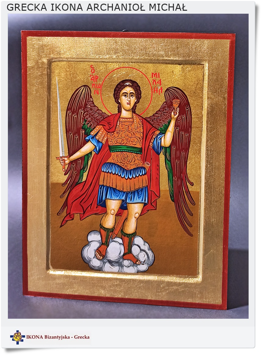  Archanioł Michał ikona grecka
