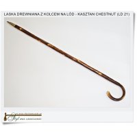 Laska z kolcem na lód i góry Kasztanowiec Chestnut (LD 21 )