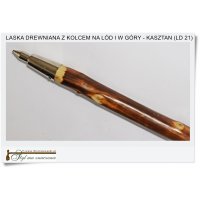 Laska z kolcem na lód i góry Kasztanowiec Chestnut (LD 21 )