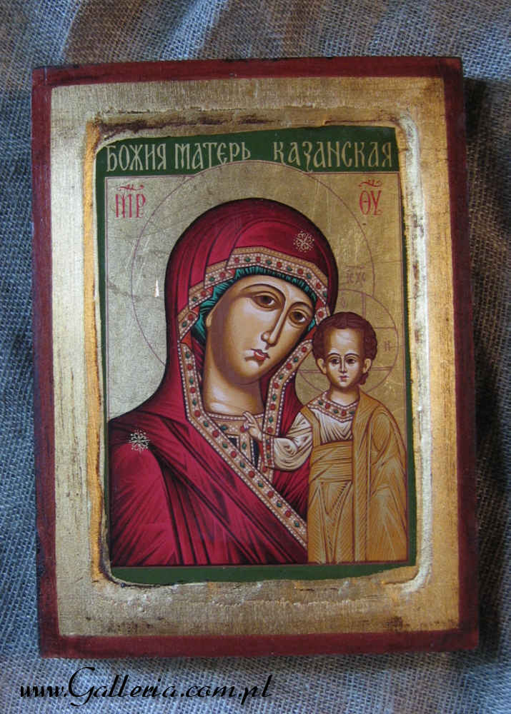  Matka Boska Kazanska ikona Grecka bizantyjska (1S)