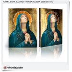 Matka Boża Bolesna Polska ikona złocona 