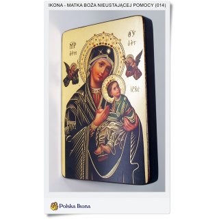 Ikona Matka Boża Nieustającej Pomocy 17 x 23 cm  (014)