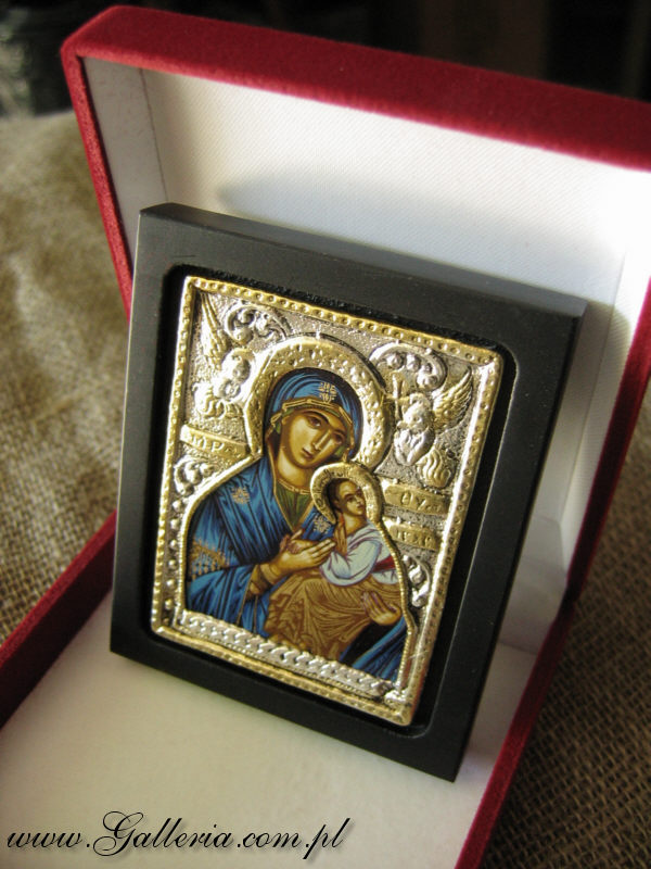  4 Matka Boża UZDRAWIAJĄCA ikona na prezent dla chorego