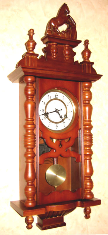  mechaniczny zegar Ludowy z KONIEM 31 dniowy (11013 W)