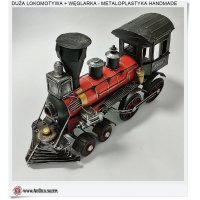 Dekoracyjny model lokomotywy 