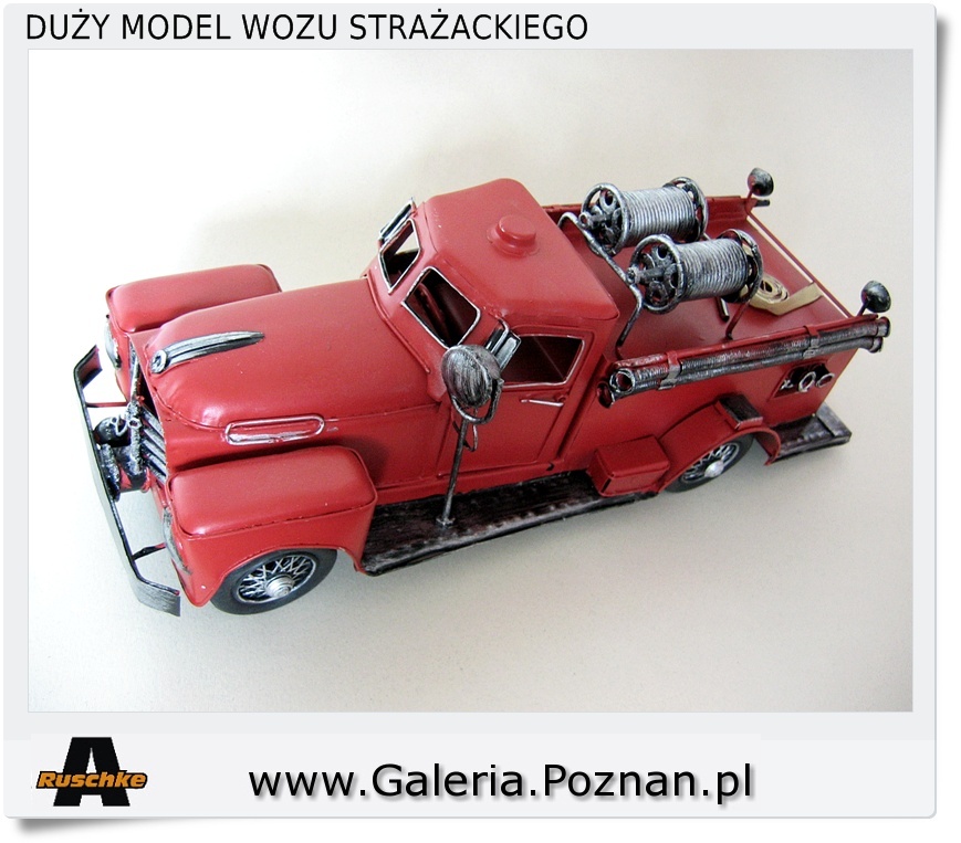  NOWY Model dużego wozu strażackiego dla Floriana 