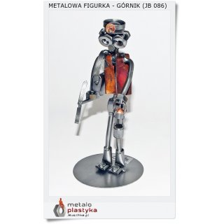 Na prezent dla Górnika metalowa figurka (JB 086)
