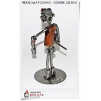 Na prezent dla Górnika metalowa figurka (JB 086)