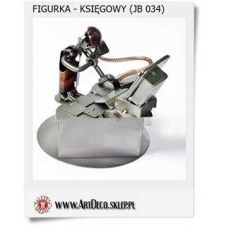 Na prezent Figurka Księgowy w pracy (JB 034)