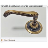 Mosiężne klamki wewnętrzne