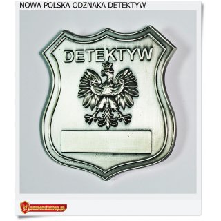 Nowa Polska odznaka DETEKTYW