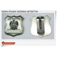 Nowa Polska odznaka DETEKTYW