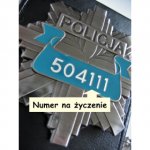 Nowy wzór odznaka POLICYJNA + ETUI z wytłoczeniem