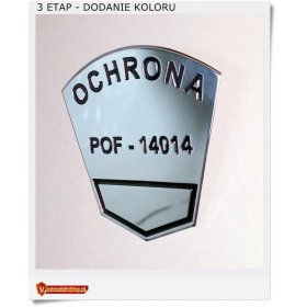 Nowy wzór Polskiej odznaki OCHRONA z numerem ID