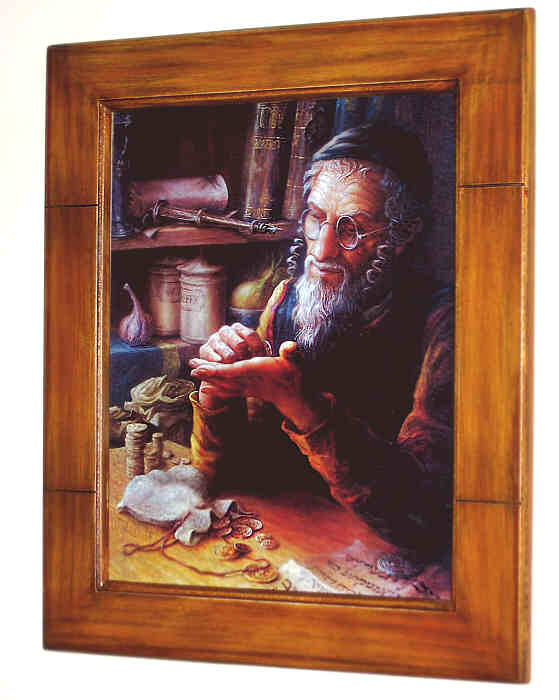 Obraz Stary Saksoński Żyd (kolor)