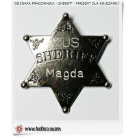 Odznaka imienna Sheriff