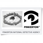 Odznaka oficera Security Service PINKERTON 16517