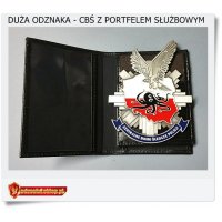 Odznaka z Portfelem Centralne Biuro Śledcze Policji - CBŚ