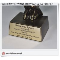 Na pamiątkę Orzeł Wojskowy z podwójną dedykacją