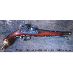 Pistolet czarnoprochowy kapiszonowy z 1825 roku