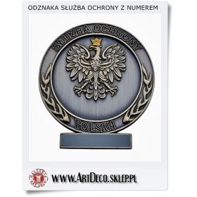 Polska odznaka SŁUŻBA OCHRONY 