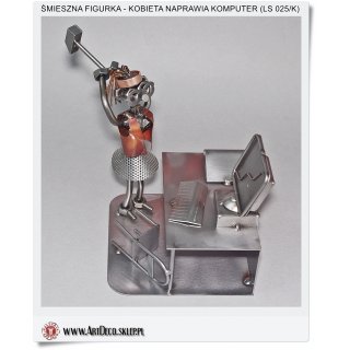 Problem kobiety z komputerem Prezent (LS 025/K)