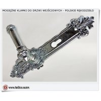 Mosiężne klamki zewnętrzne