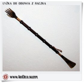 ŁYŻKA do butów z RĄCZKĄ do drapania PREZENT dla babci i dziadka