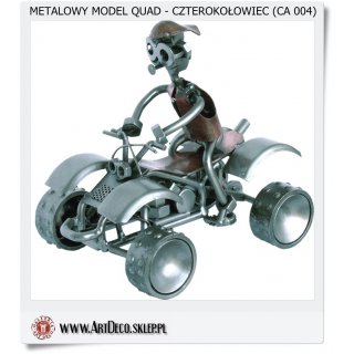 Metalowa figurka Quad