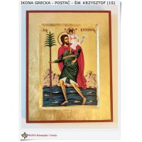 Święty Krzysztof ikona religijna