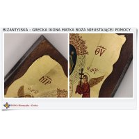 Bizantyjska ikona rzeźbiona