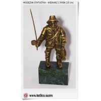 Artdeco sklep figurki z mosiądzu 
