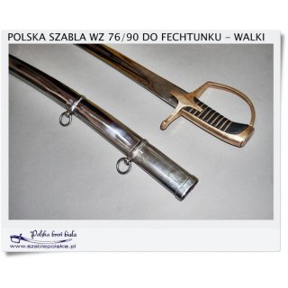 Szabla paradna w pochwie Kuta hartowana WZ. 76/90