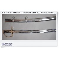 Szabla paradna w pochwie Kuta hartowana WZ. 76/90