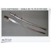 Szabla paradna w pochwie Kuta hartowana WZ. 76/90