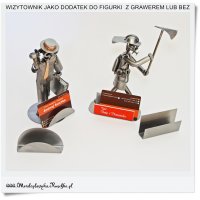 Uniwersalny stojak na wizytówki do figurki