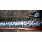 Włoski pistolet skałkowy czarnoprochowy z XVIII w