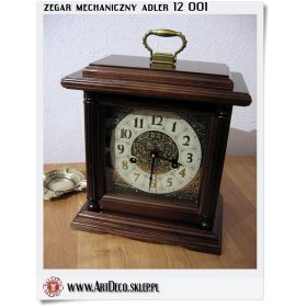Zegar Adler mechaniczny - kominkowy - bufetowy (12 001)