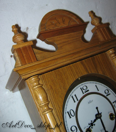  Zegar mechaniczny replika niemieckiej firmy JUNGHANS Adler sklep Poznań (11039 D)