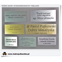 Przykładowy grawer dedykacji i życzeń 